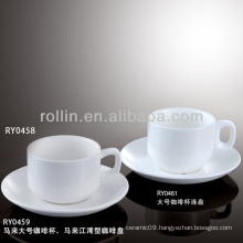 hotel&restaurant coffee cup set, antique coffee cups and saucers